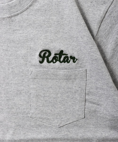 ROTAR（ローター）の「ROTAR 231 Chain Pocket Tee（Tシャツ/カットソー・メンズ・ヘザーグレー/ブラック/ホワイト系その他/ブルー系その他・LARGE/SMALL/MEDIUM/X-LARGE）」の9枚目の写真