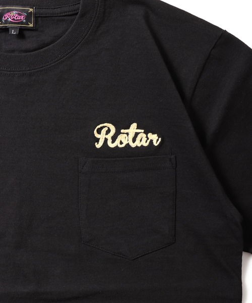 ROTAR（ローター）の「ROTAR 231 Chain Pocket Tee（Tシャツ/カットソー・メンズ・ヘザーグレー/ブラック/ホワイト系その他/ブルー系その他・LARGE/SMALL/MEDIUM/X-LARGE）」の10枚目の写真