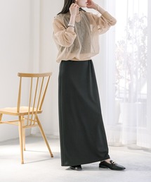 mystic | 【サイズ展開あり】ラインジャージワンピース(ワンピース)