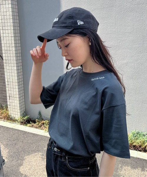 feepur（フェピュール）の「ネック刺繍バックロゴオーバーTee（Tシャツ/カットソー・レディース・オートミール/チャコールグレー/オフホワイト・MEDIUM）」の18枚目の写真