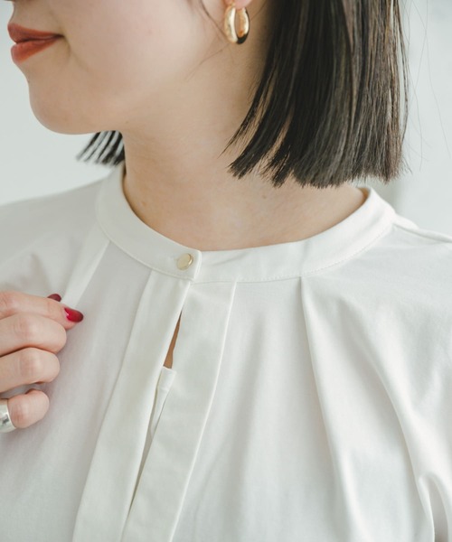 ITEMS URBANRESEARCH（アイテムズ アーバンリサーチ）の「フハクライクスキッパーフレンチTシャツ（Tシャツ/カットソー・レディース・ホワイト/オレンジ/ストライプ/ブラック・FREE）」の15枚目の写真