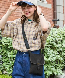 MONO-MART LADY'S（モノマートレディース）の「パイピングキャンバスミニショルダーバッグ（ショルダーバッグ）」