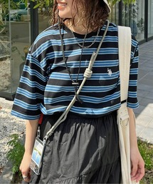 U.S. POLO ASSN. | 1ポイント刺繍鹿の子T(Tシャツ/カットソー)