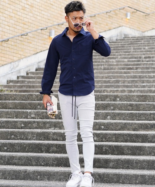 アダムスジャグラー ホワイト シャツ サイズS アダムスジャグラー ホワイト シャツ サイズS