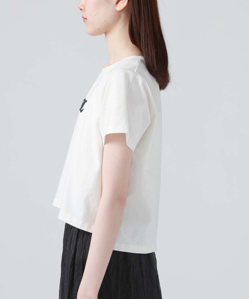 archives（アルシーヴ）の「エンボス発泡アソートＴシャツ（Tシャツ/カットソー・レディース・オフホワイト/ブラック/チャコールグレー/ホワイト・MEDIUM）」の10枚目の写真