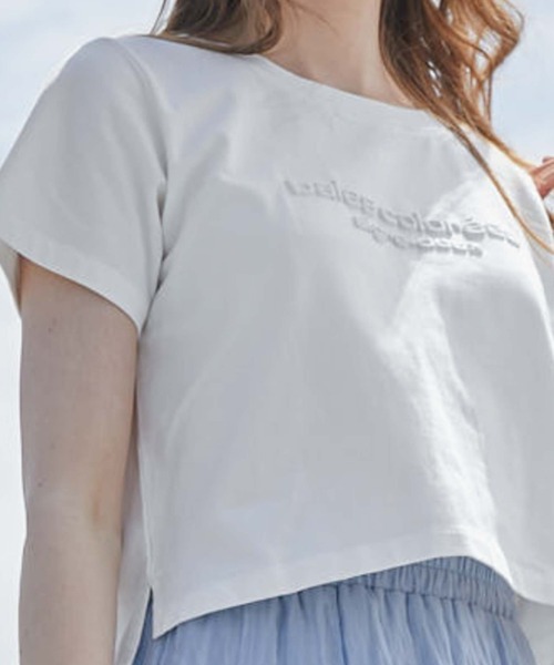 archives（アルシーヴ）の「エンボス発泡アソートＴシャツ（Tシャツ/カットソー・レディース・オフホワイト/ブラック/チャコールグレー/ホワイト・MEDIUM）」の14枚目の写真