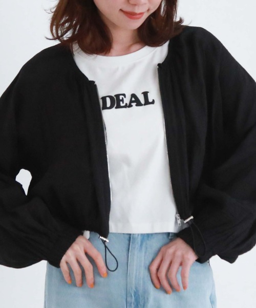 archives（アルシーヴ）の「エンボス発泡アソートＴシャツ（Tシャツ/カットソー・レディース・オフホワイト/ブラック/チャコールグレー/ホワイト・MEDIUM）」の19枚目の写真