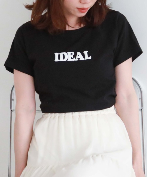 archives（アルシーヴ）の「エンボス発泡アソートＴシャツ（Tシャツ/カットソー・レディース・オフホワイト/ブラック/チャコールグレー/ホワイト・MEDIUM）」の12枚目の写真