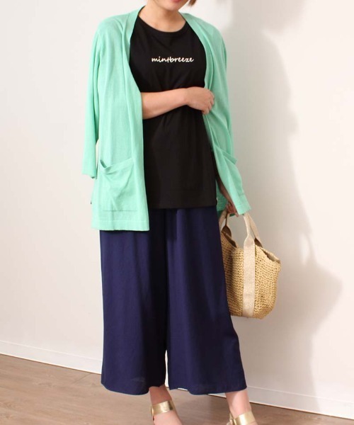 MB mint breeze(エムビーミントブリーズ)の「【L~5L 大きいサイズ】mb ロゴ Tシャツ(Tシャツ/カットソー・レディース・ブラック/ネイビー/ピンク・LL/3L/4L/5L/L)」の6枚目の写真
