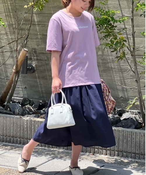 MB mint breeze(エムビーミントブリーズ)の「【L~5L 大きいサイズ】mb ロゴ Tシャツ(Tシャツ/カットソー・レディース・ブラック/ネイビー/ピンク・LL/3L/4L/5L/L)」の14枚目の写真