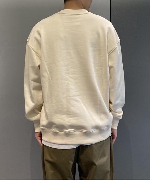 SCOTCH&SODA◆スコッチアンドソーダ/ウール切替ブルゾン/ブルゾン/L/ウール/ネイビー/古着/中古