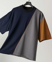 UNITED TOKYO | ジオメトリックコンビTシャツ(半袖)(Tシャツ/カットソー)