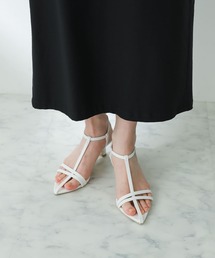 SENSE OF PLACE by URBAN RESEARCH | ポインテッドナローストラップサンダル(サンダル)