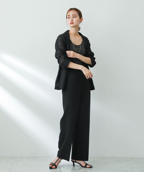 SENSE OF PLACE by URBAN RESEARCH（センスオブプレイスバイアーバンリサーチ）の「ポインテッドナローストラップサンダル（サンダル・レディース・シルバー/ホワイト/ブラック・SMALL/MEDIUM/LARGE）」の5枚目の写真