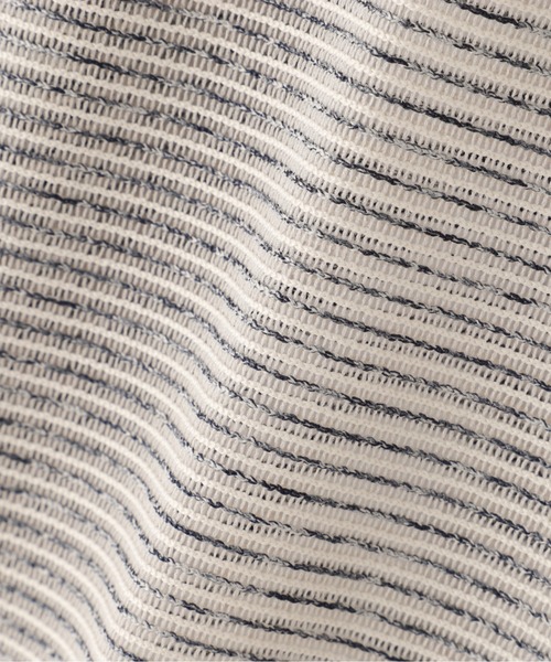 FREE'S MART(フリーズマート)の「シアーボーダーカットソーカーディガン(カーディガン/ボレロ・レディース・グリーン系その他3/ホワイト系その他・FREE)」の22枚目の写真