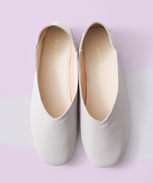 CALIFORNIA OUTFITTERS | スクウェアトゥバレエ　フラットシューズ/「オールシーズン活躍できるフラットバレエシューズ」【Maison select -メゾンセレクト-cawaii shoes カワイイシューズコレクション】(パンプス)