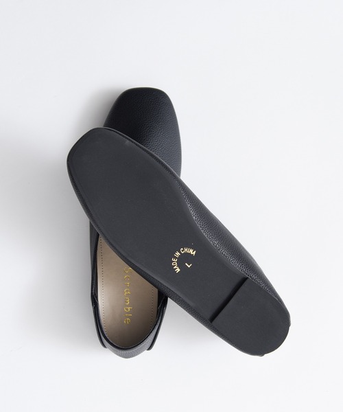 CALIFORNIA OUTFITTERS（カリフォルニア アウトフィッターズ）の「スクウェアトゥバレエ　フラットシューズ/「オールシーズン活躍できるフラットバレエシューズ」【Maison select -メゾンセレクト-cawaii shoes カワイイシューズコレクション】（パンプス・レディース・アイボリー/ピンクベージュ/グレイッシュベージュ/ブラック・M/LL/L）」の9枚目の写真