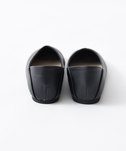 CALIFORNIA OUTFITTERS（カリフォルニア アウトフィッターズ）の「スクウェアトゥバレエ　フラットシューズ/「オールシーズン活躍できるフラットバレエシューズ」【Maison select -メゾンセレクト-cawaii shoes カワイイシューズコレクション】（パンプス・レディース・アイボリー/ピンクベージュ/グレイッシュベージュ/ブラック・M/LL/L）」の11枚目の写真