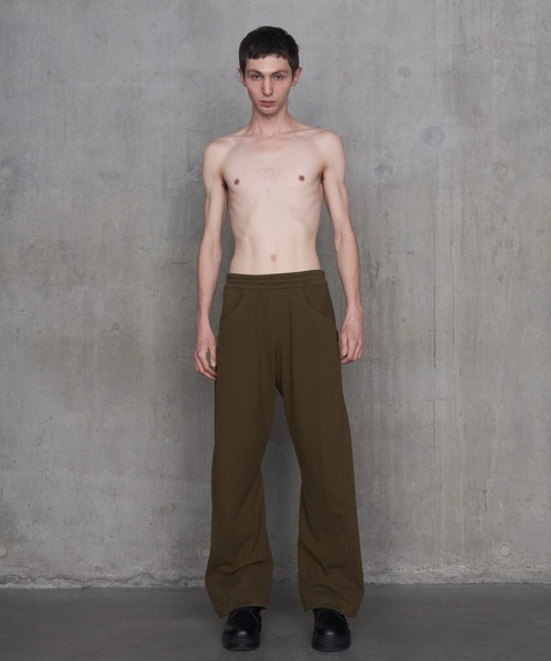 Omar Afridi（オマールアフリディ）の「TWISTED LOUNGE PANTS（その他パンツ・メンズ・カーキ・46）」の3枚目の写真