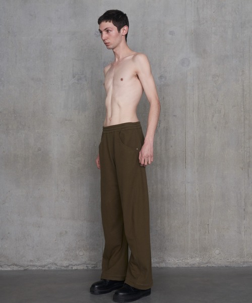Omar Afridi（オマールアフリディ）の「TWISTED LOUNGE PANTS（その他パンツ・メンズ・カーキ・46）」の4枚目の写真