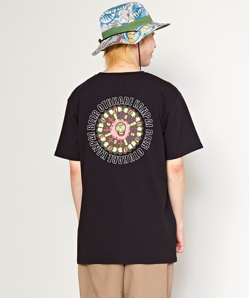 チャイハネ（チャイハネ）の「【チャイハネ】Amina×grn グルベラメンズTシャツ（Tシャツ/カットソー・メンズ・ホワイト/ブラック/グレー・M/L）」の3枚目の写真