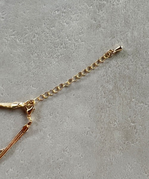 iso（イソ）の「レイヤードナローブレスレット（ブレスレット・レディース・シルバー/ゴールド・FREE）」の20枚目の写真