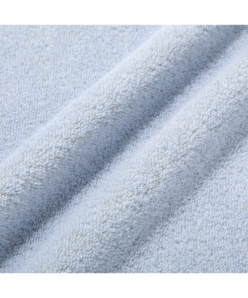 Francfranc（フランフラン）の「ミニバスタオル プレーン ライトブルー　40×100㎝ 小さめ コンパクト 抗菌防臭機能（タオル・レディース・ライトブルー・FREE）」の5枚目の写真