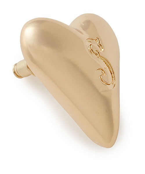 SNIDEL（スナイデル）の「ハートピアス（ピアス（両耳用）・レディース・シルバー/ゴールド・FREE）」の4枚目の写真