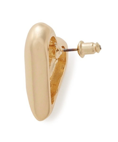 SNIDEL（スナイデル）の「ハートピアス（ピアス（両耳用）・レディース・シルバー/ゴールド・FREE）」の3枚目の写真