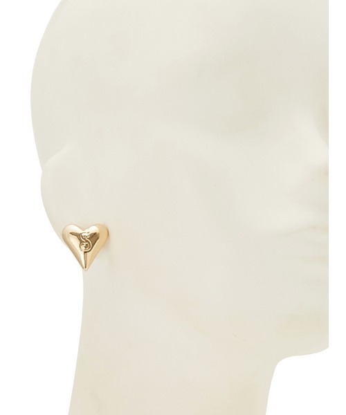 SNIDEL（スナイデル）の「ハートピアス（ピアス（両耳用）・レディース・シルバー/ゴールド・FREE）」の7枚目の写真