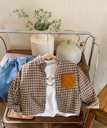 aimoha（アイモハ）の「aimoha-KIDS- 子供服　ギンガムチェック柄シャツ（シャツ/ブラウス・キッズ）」