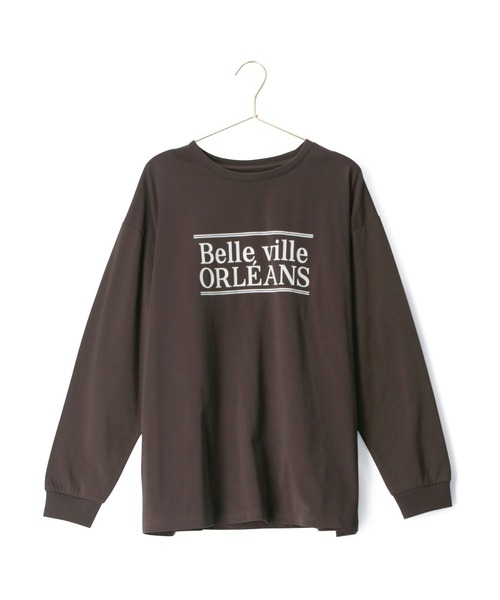 ROPE' PICNIC（ロペピクニック）の「BIGロゴTシャツ（Tシャツ/カットソー・レディース・ホワイト/チャコールグレー・38）」の12枚目の写真