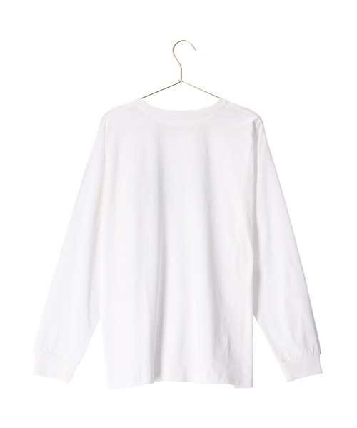 ROPE' PICNIC（ロペピクニック）の「BIGロゴTシャツ（Tシャツ/カットソー・レディース・ホワイト/チャコールグレー・38）」の13枚目の写真