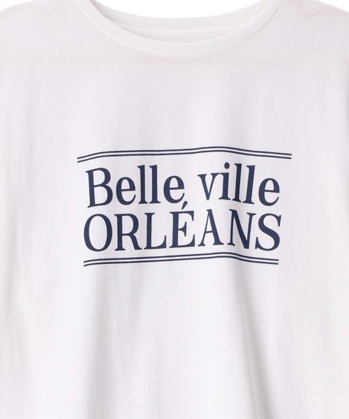 ROPE' PICNIC（ロペピクニック）の「BIGロゴTシャツ（Tシャツ/カットソー・レディース・ホワイト/チャコールグレー・38）」の8枚目の写真