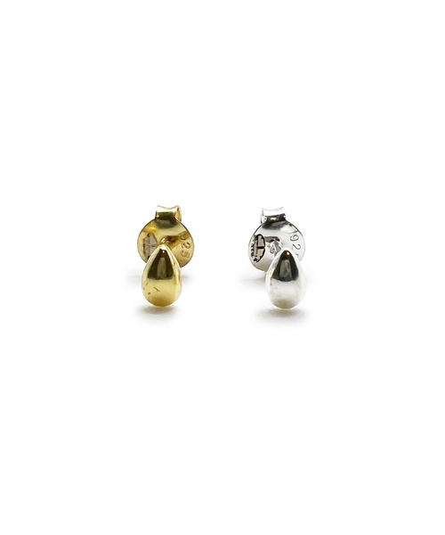 THEATER(シアター)の「THEATER シアター スモールドロップシェイブシルバーキャッチピアス(ピアス(両耳用)・レディース・ゴールド/シルバー・FREE)」の11枚目の写真
