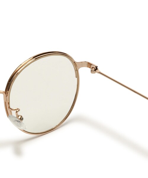 FREE'S MART（フリーズマート）の「伊達メガネ①（メガネ・レディース・ブラウン/グレー・ﾌﾘ-）」の8枚目の写真