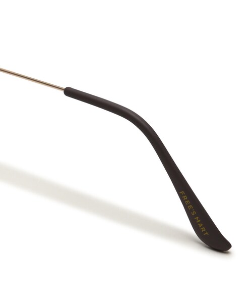 FREE'S MART（フリーズマート）の「伊達メガネ①（メガネ・レディース・ブラウン/グレー・ﾌﾘ-）」の9枚目の写真