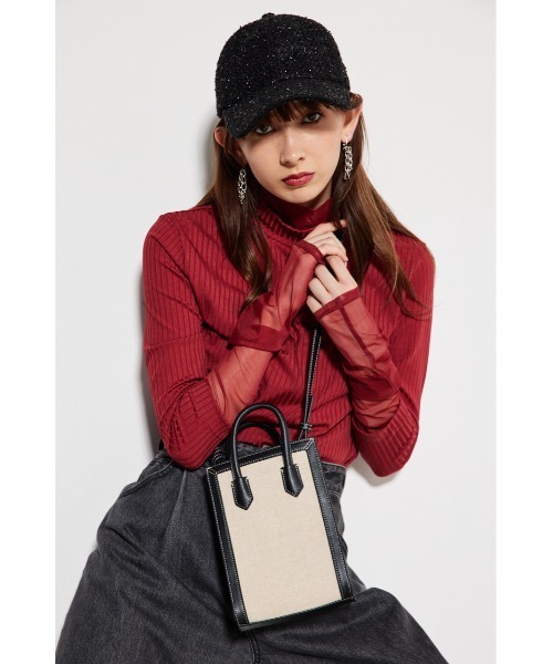 rienda（リエンダ）の「マルチショルダーバッグ（ショルダーバッグ・レディース・ベージュ/ブラック・FREE）」の13枚目の写真