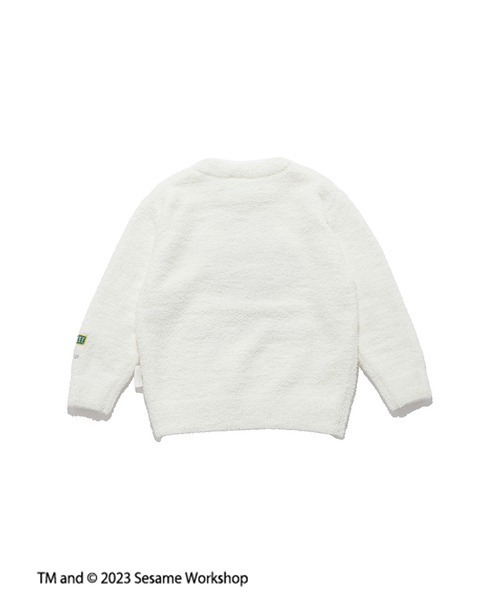 gelato pique(ジェラートピケ)の「【SESAME STREET】【KIDS】ジャガードプルオーバー&ロングパンツセット(ルームウェア/パジャマ・キッズ・ブルー/レッド・SMALL/XX-SMALL)」の9枚目の写真