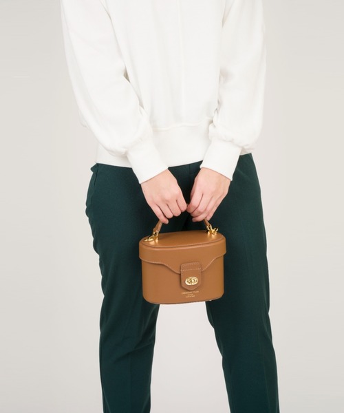 【美品】CHRISTIAN VILLA ラフィアコンビスクエア 2way バケツ pop-3923-m2.jpg