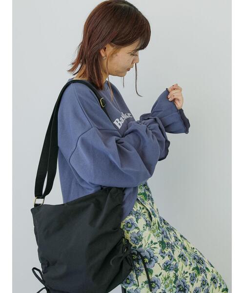 ehka sopo（エヘカソポ）の「キャンディースリーブスウェット（Tシャツ/カットソー・レディース・ライトベージュ/ブルー/ピンク・F）」の9枚目の写真