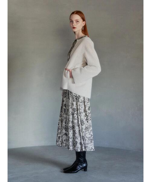 YECCA VECCA（イェッカヴェッカ）の「フェイクファーコート（その他アウター・レディース・ライトベージュ/モカ・FREE）」の14枚目の写真