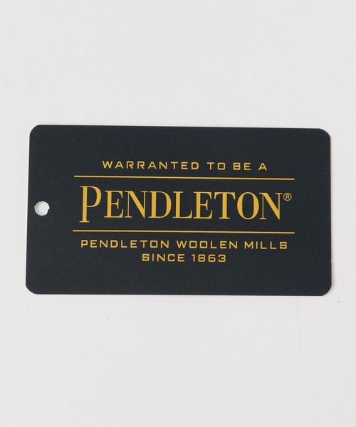 PENDLETON（ペンドルトン）の「【PENDLETON(ペンドルトン)ボアマフラー（マフラー・レディース・ブラウン/オフホワイト/ブラック・FREE）」の18枚目の写真