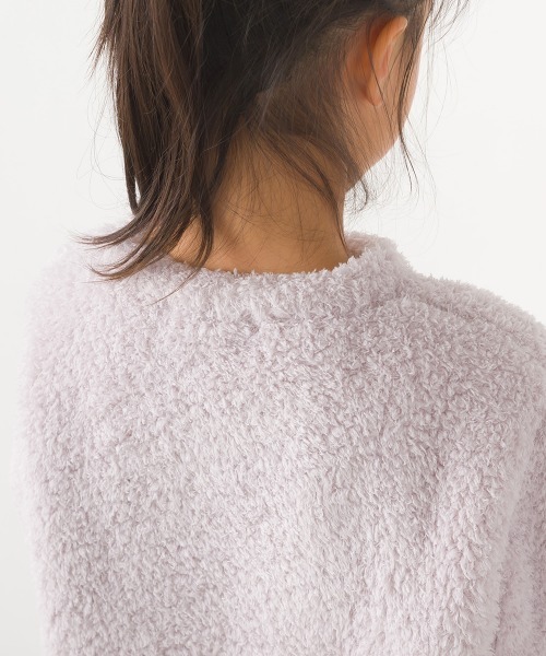 OMNES（オムネス）の「キッズあったかふわシャギープルオーバー長袖（Tシャツ/カットソー・キッズ・ネイビー/ピンク/ホワイト×ブルー・140/100/110/130/120）」の22枚目の写真