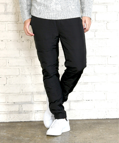 SPADE（スペード）の「【SPADE】中綿 テーパード ダウン パンツ（その他パンツ・メンズ・ネイビー/ブラック/カーキ/ベージュ/チャコールグレー・SMALL/LARGE/X-LARGE/XX-LARGE/MEDIUM）」の2枚目の写真