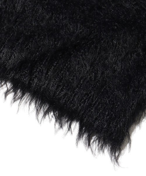 ANNA SUI NYC（アナ スイ エヌ ワイ シー）の「ANNA SUI NYC モンスターシャギー プルオーバー 【SP】（ニット/セーター・レディース・ブラック/ライム/パープル・FREE）」の15枚目の写真