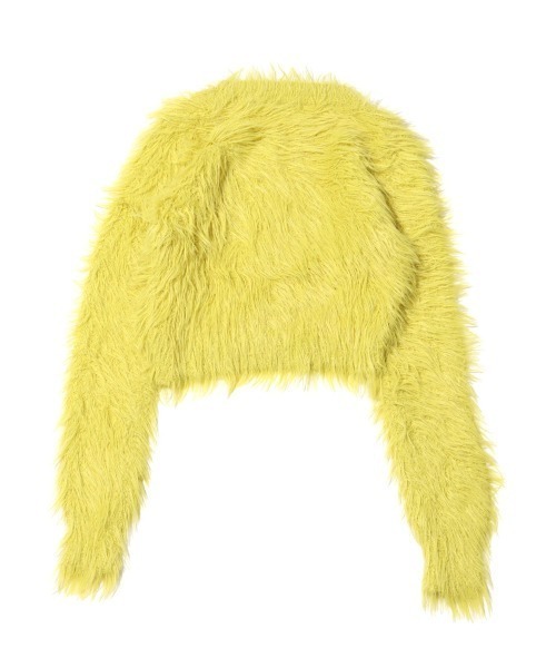 ANNA SUI NYC（アナ スイ エヌ ワイ シー）の「ANNA SUI NYC モンスターシャギー プルオーバー 【SP】（ニット/セーター・レディース・ブラック/ライム/パープル・FREE）」の7枚目の写真