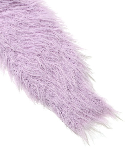 ANNA SUI NYC（アナ スイ エヌ ワイ シー）の「ANNA SUI NYC モンスターシャギー プルオーバー 【SP】（ニット/セーター・レディース・ブラック/ライム/パープル・FREE）」の14枚目の写真