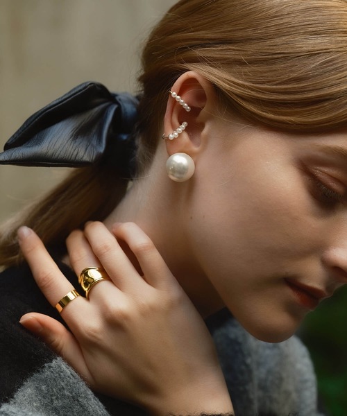 18mmパールピアス（ピアス（両耳用））｜ANOH（アノー）のファッション