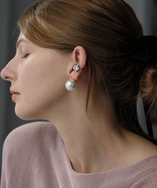 18mmパールピアス（ピアス（両耳用））｜ANOH（アノー）の